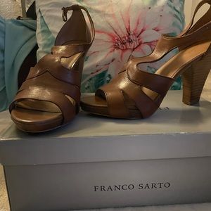 Franco Sarto chic leather sandal.